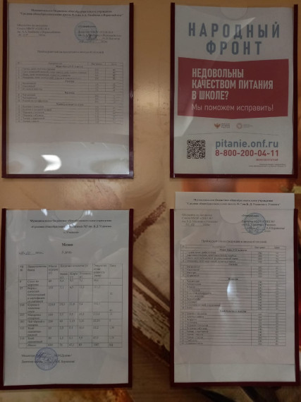 Меню за 7 февраль 2025 года.